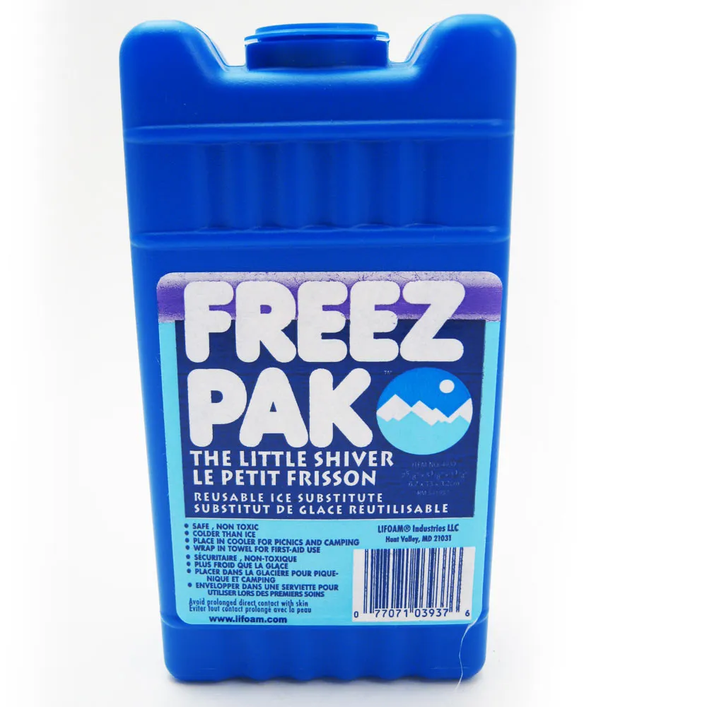 7 Reusable Freez Pak Ice Packs Cooler First Aid Camping Lunch Box Cold Compress