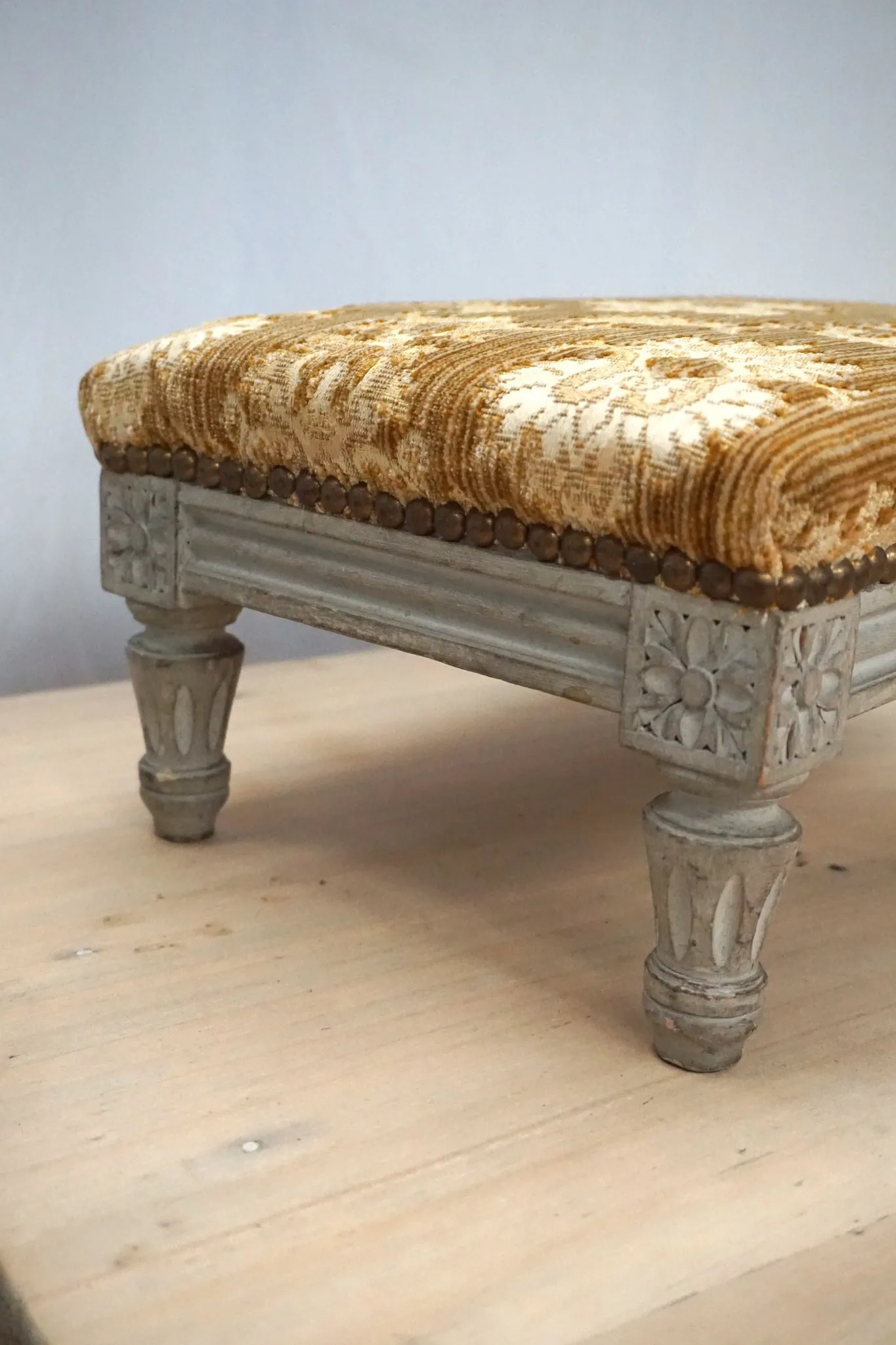 Antique French Louis XVI Footstool
