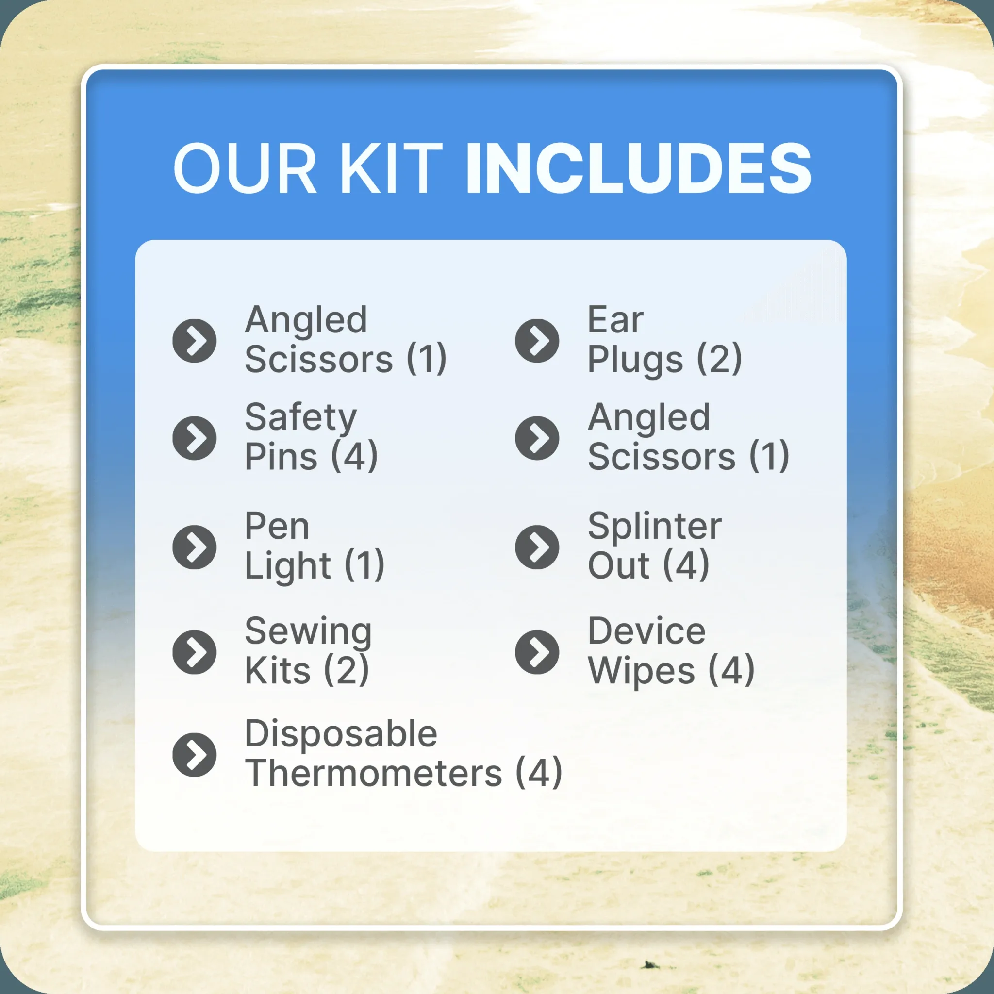 Cruise Essentials On-The-Go Refill Kit | Deluxe | Accessories