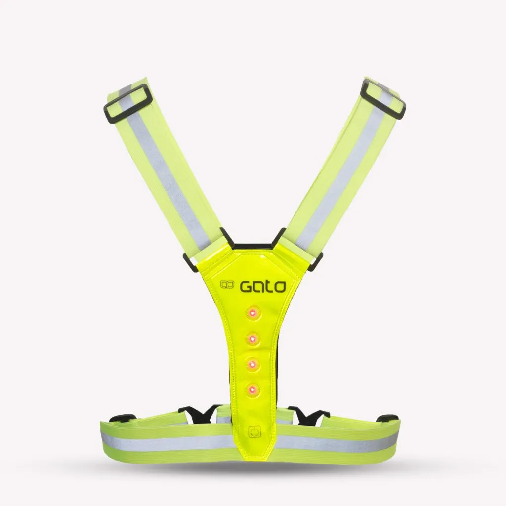LED Safer Sport Vest USB (Multiple Colours)