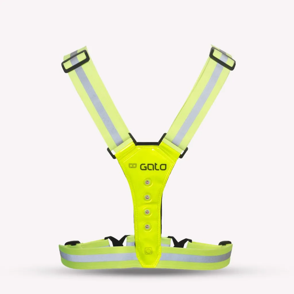 LED Safer Sport Vest USB (Multiple Colours)