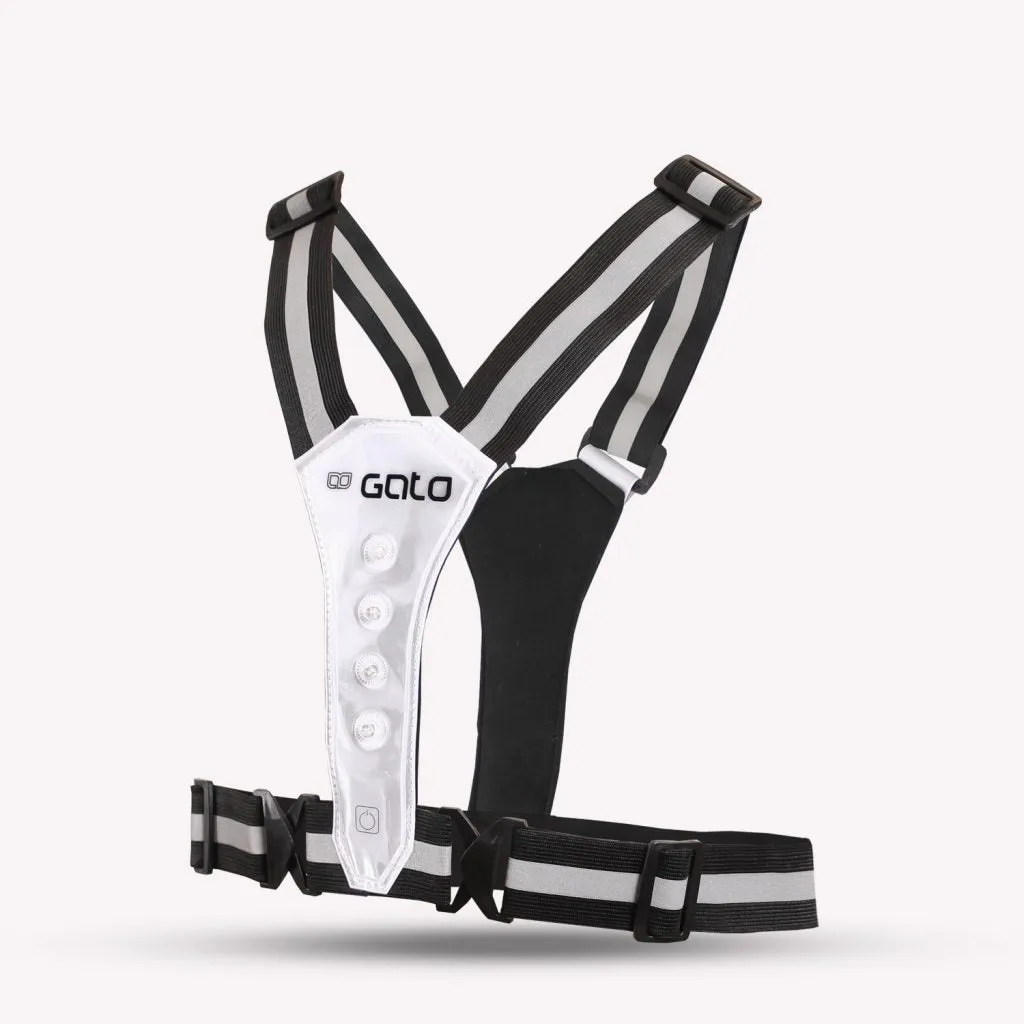 LED Safer Sport Vest USB (Multiple Colours)