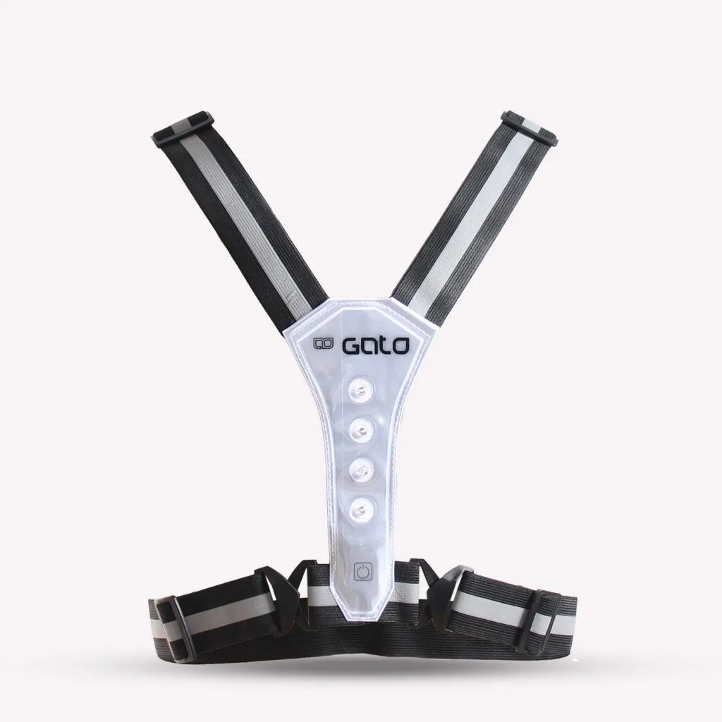 LED Safer Sport Vest USB (Multiple Colours)
